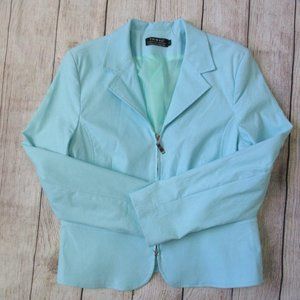 Tribal Light Blue Blazer Jacket